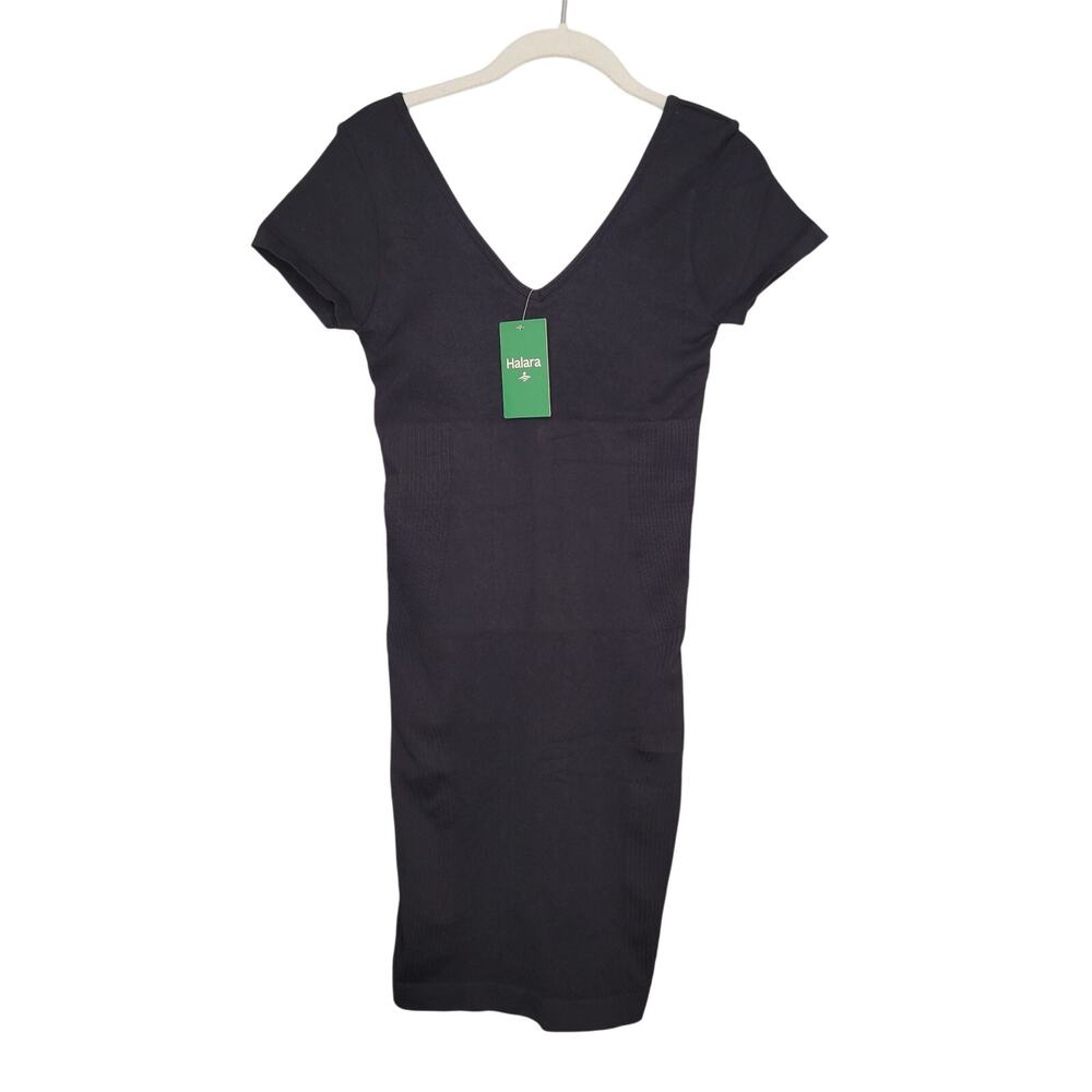 HALARA Black Mini Dress